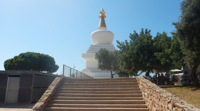 Den buddhistiske stupaen i Benalmadena
